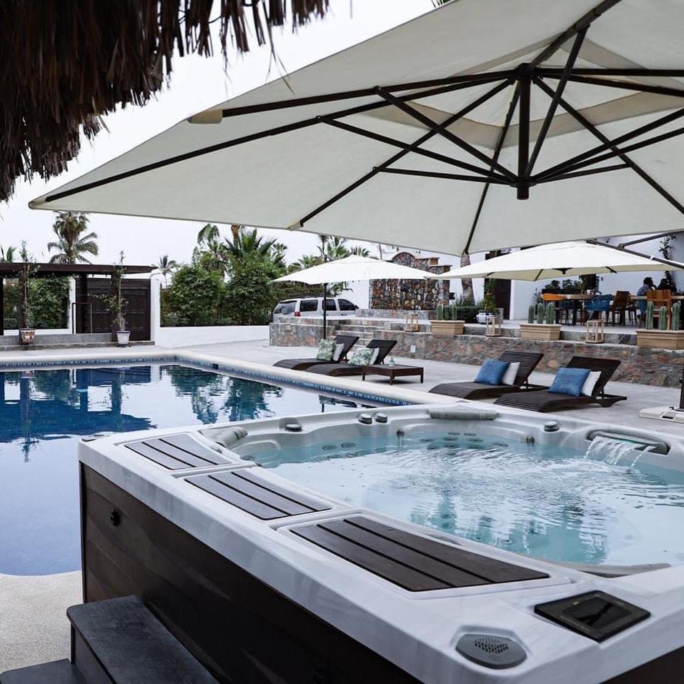 Hotel Santa Rosa Тодос Сантос Екстериор снимка